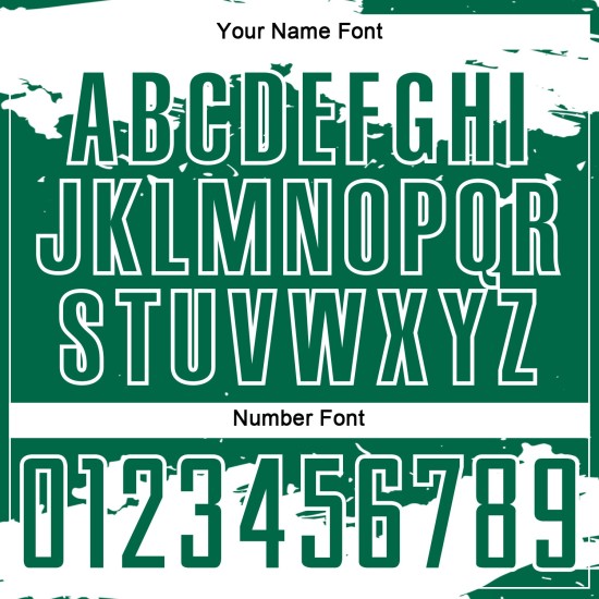 Maglia da calcio Kelly bianca personalizzata con tecnica di sublimazione, frammento astratto verde Maglia da calcio Kelly bianca personalizzata con tecnica di sublimazione, frammento astratto verde