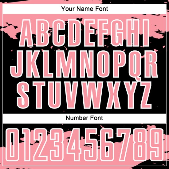 Maglia astratta rosa-bianca nera di medie dimensioni, frammento personalizzato, uniforme da calcio Maglia astratta rosa-bianca nera di medie dimensioni, frammento personalizzato, uniforme da calcio