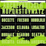 Maglia personalizzata con stampa sublimatica divisa da calcio Fragment, verde-bianco, arte astratta nera al neon Maglia personalizzata con stampa sublimatica divisa da calcio Fragment, verde-bianco, arte astratta nera al neon