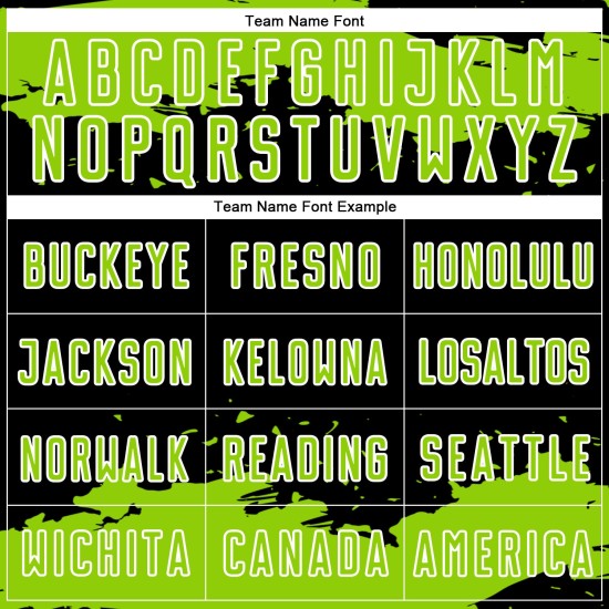 Maglia personalizzata con stampa sublimatica divisa da calcio Fragment, verde-bianco, arte astratta nera al neon Maglia personalizzata con stampa sublimatica divisa da calcio Fragment, verde-bianco, arte astratta nera al neon