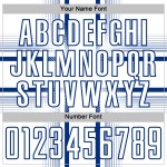 Maglia da calcio personalizzata con stampa a sublimazione delle linee bianche Maglia da calcio personalizzata con stampa a sublimazione delle linee bianche