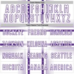 Maglia da calcio viola uniforme con linee sublimatiche bianche personalizzate Maglia da calcio viola uniforme con linee sublimatiche bianche personalizzate