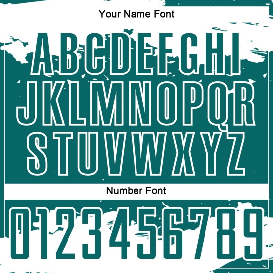 Maglia da calcio personalizzata bianca con sublimazione di frammenti astratti, colore verde acqua Maglia da calcio personalizzata bianca con sublimazione di frammenti astratti, colore verde acqua