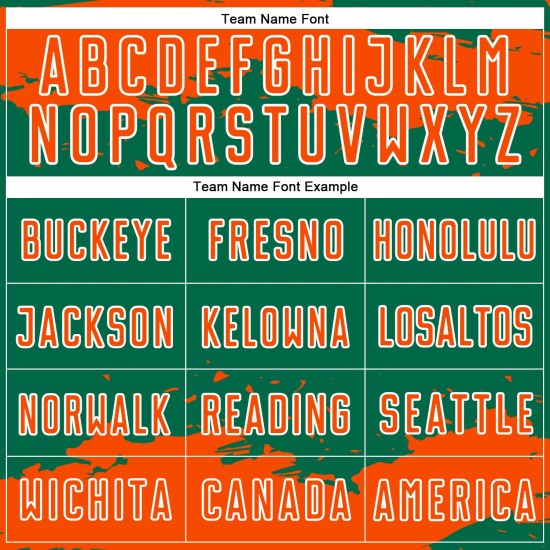 Maglia da calcio uniforme astratta con arte personalizzata in sublimazione, frammento arancione-bianco Kelly Green Maglia da calcio uniforme astratta con arte personalizzata in sublimazione, frammento arancione-bianco Kelly Green