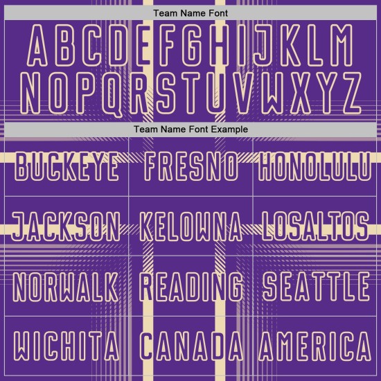 Maglia da calcio personalizzata con stampa sublimatica viola e crema Maglia da calcio personalizzata con stampa sublimatica viola e crema