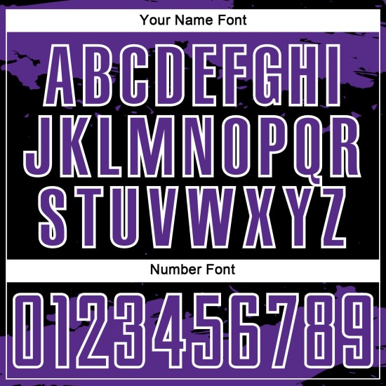 Maglia da calcio astratta personalizzata, frammento nero, arte uniforme viola-bianca, sublimazione Maglia da calcio astratta personalizzata, frammento nero, arte uniforme viola-bianca, sublimazione