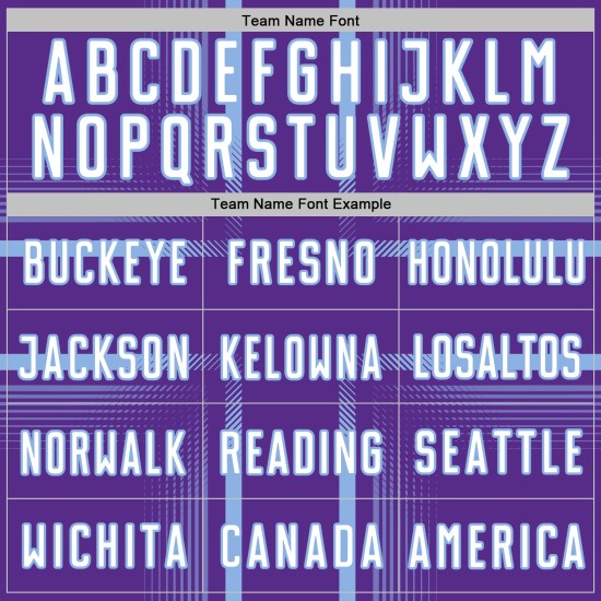 Maglia da calcio personalizzata con stampa sublimatica blu e viola, divisa da calcio bianca e chiara Maglia da calcio personalizzata con stampa sublimatica blu e viola, divisa da calcio bianca e chiara