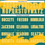 Frammento di sublimazione di uniforme da calcio verde acqua astratta in oro e bianco personalizzato Frammento di sublimazione di uniforme da calcio verde acqua astratta in oro e bianco personalizzato