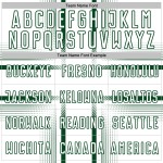 Maglia da calcio personalizzata, uniforme bianca, stampa a sublimazione, linee verdi Maglia da calcio personalizzata, uniforme bianca, stampa a sublimazione, linee verdi