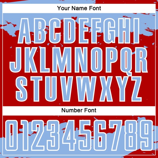 Frammento di maglia personalizzata sublimazione blu-bianca uniforme da calcio luce rossa arte astratta