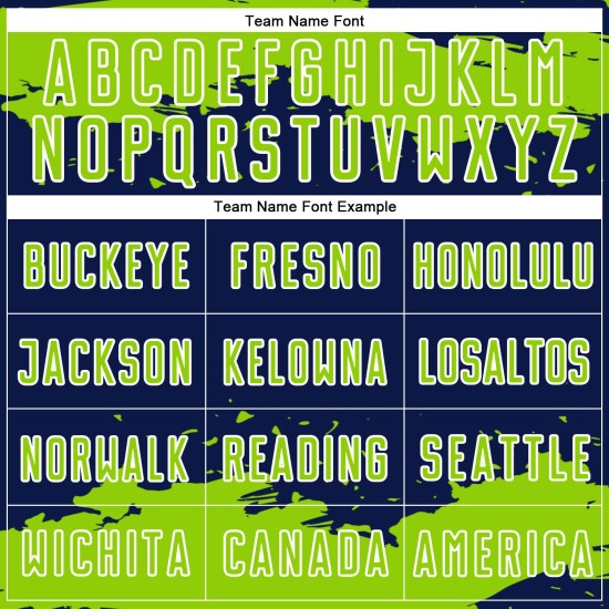 Maglia da calcio Frammento Neon Sublimazione Artistica Uniforme Personalizzata Astratto Blu Navy Verde-Bianco Maglia da calcio Frammento Neon Sublimazione Artistica Uniforme Personalizzata Astratto Blu Navy Verde-Bianco