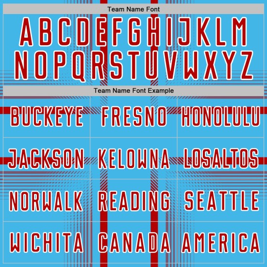 Maglia da calcio personalizzata con sublimazione, linee blu, uniforme rossa e bianca Maglia da calcio personalizzata con sublimazione, linee blu, uniforme rossa e bianca