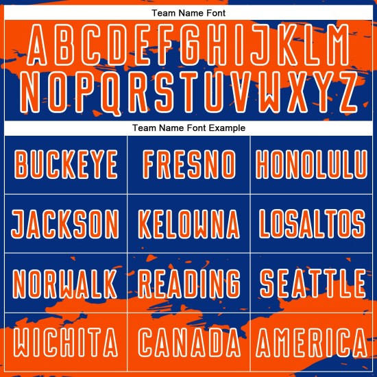 Maglia da calcio personalizzata con stampa astratta arancione-bianca, frammento di uniforme da calcio