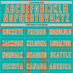 Maglia Arancione-Bianco Acqua Sublimazione Linee Personalizzate Uniforme Calcio Maglia Arancione-Bianco Acqua Sublimazione Linee Personalizzate Uniforme Calcio