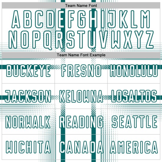 Maglia da calcio con linee personalizzate, stampata a sublimazione, bianca e verde acqua Maglia da calcio con linee personalizzate, stampata a sublimazione, bianca e verde acqua