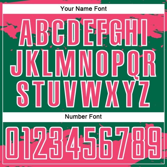 Maglia da calcio personalizzata, motivo Kelly, rosa-bianco verde, frammento astratto, sublimazione, neon Maglia da calcio personalizzata, motivo Kelly, rosa-bianco verde, frammento astratto, sublimazione, neon