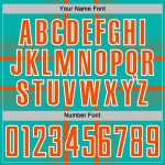 Maglia Arancione-Bianco Acqua Sublimazione Linee Personalizzate Uniforme Calcio Maglia Arancione-Bianco Acqua Sublimazione Linee Personalizzate Uniforme Calcio