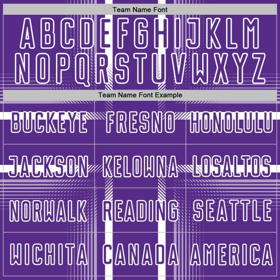 Maglia da calcio bianca e viola con linee uniformi stampate a sublimazione Maglia da calcio bianca e viola con linee uniformi stampate a sublimazione