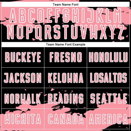 Maglia astratta rosa-bianca nera di medie dimensioni, frammento personalizzato, uniforme da calcio Maglia astratta rosa-bianca nera di medie dimensioni, frammento personalizzato, uniforme da calcio