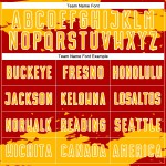 Frammento di sublimazione astratta di maglia da calcio rossa e bianca personalizzata