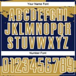 Frammento di maglia astratta Old Navy, uniforme da calcio personalizzata, oro e bianco, stampata a sublimazione Frammento di maglia astratta Old Navy, uniforme da calcio personalizzata, oro e bianco, stampata a sublimazione