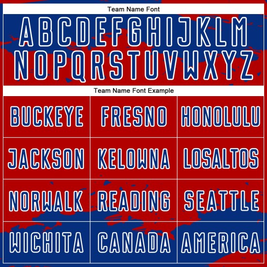 Maglia astratta rossa sublimazione frammento personalizzato arte uniforme calcio bianco-reale Maglia astratta rossa sublimazione frammento personalizzato arte uniforme calcio bianco-reale